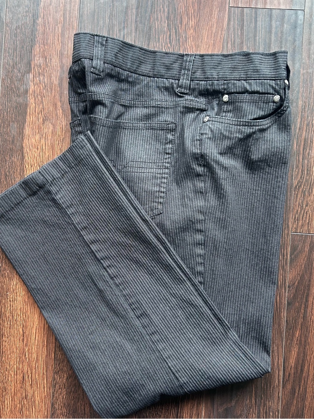 Point Zero textured black jeans 36 - Picture 5 of 10